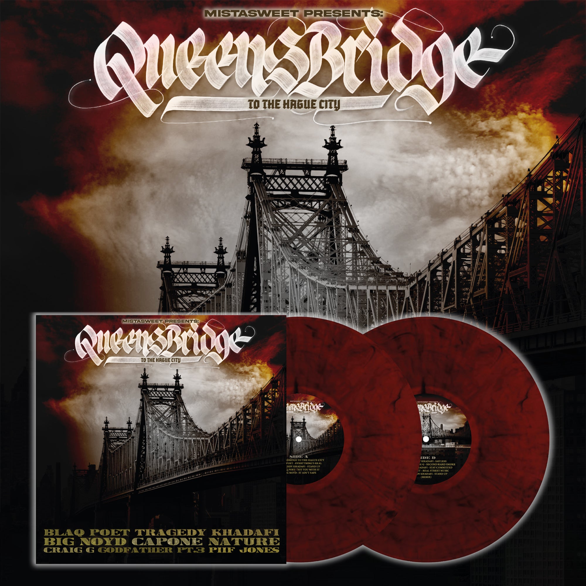 Mista Sweet - Queensbridge To The Hague City 2LP (Red ver)