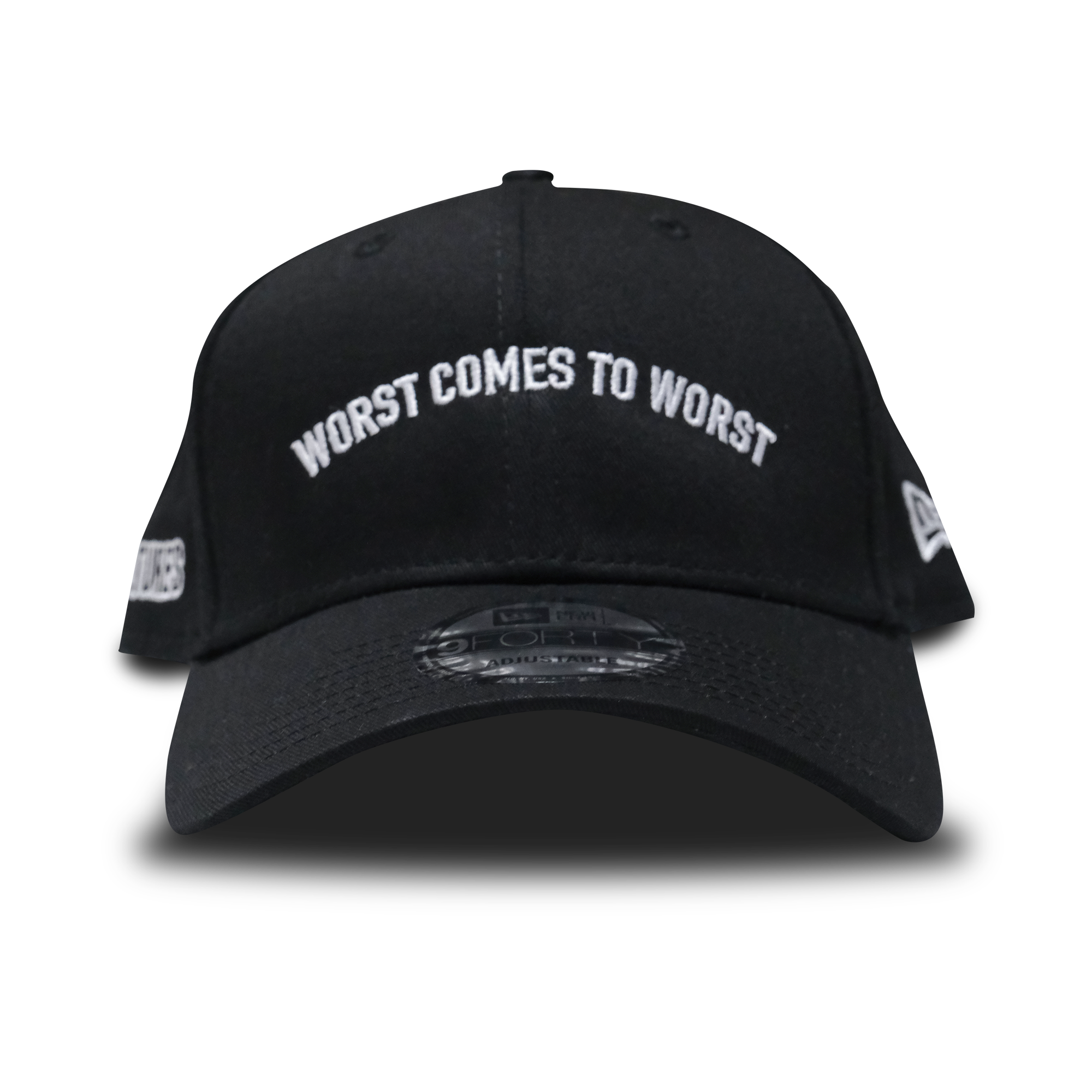 Worst comes to worst Cap Black (New Era 9FORTY Custom)