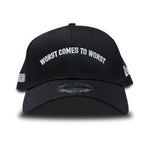 Worst comes to worst Cap Black (New Era 9FORTY Custom)