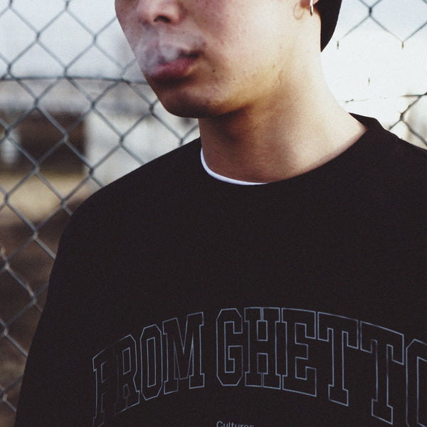 From Ghetto Sweatshirt [Black]