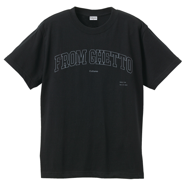From Ghetto T-shirt [Black]