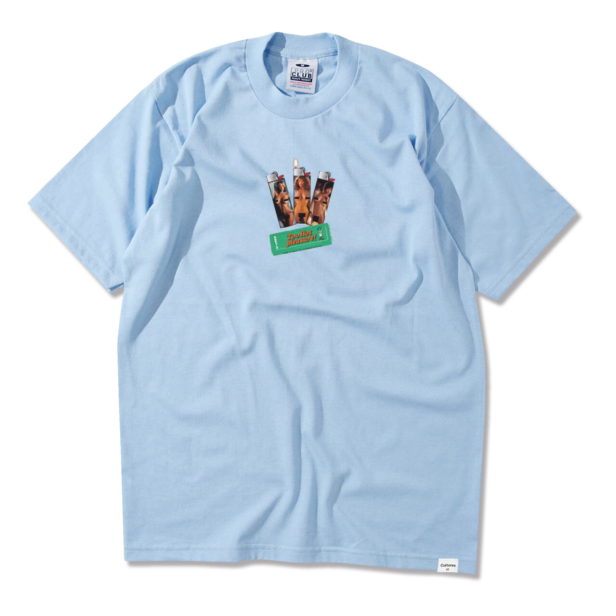 Too Hot Pleasure S/S T-shirt Sky Blue