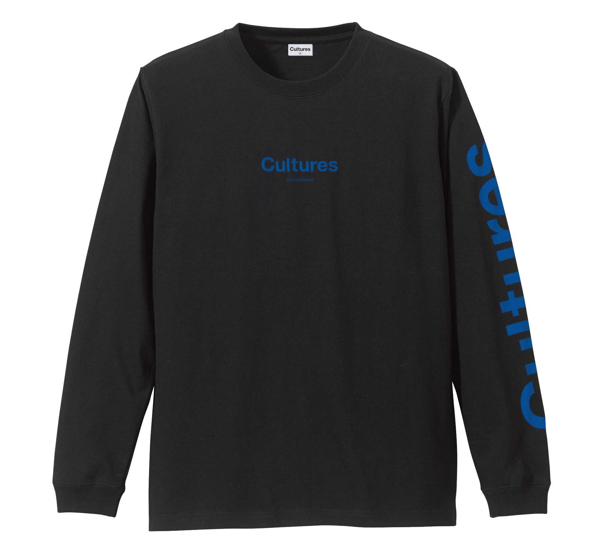 Cultures Logo L/S T-shirt [Black]