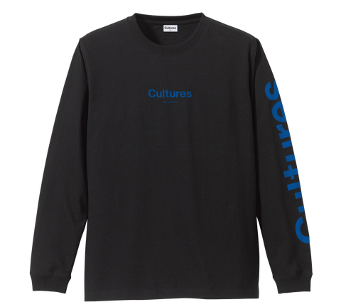 Cultures Logo L/S T-shirt [Black]