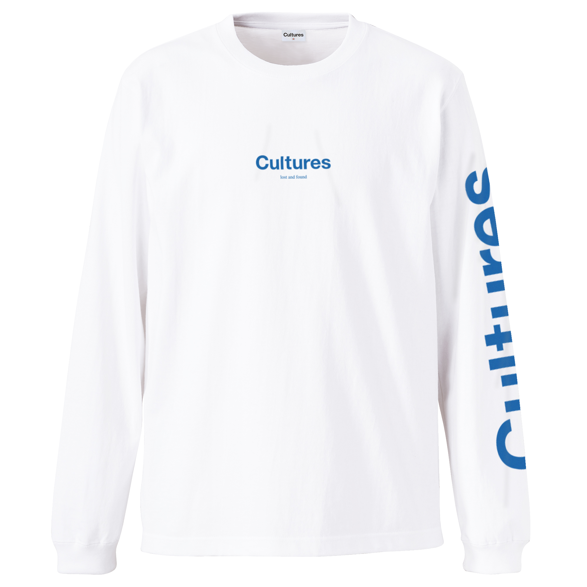 Cultures Logo L/S T-shirt [White]