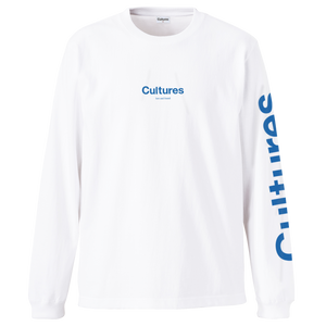 Cultures Logo L/S T-shirt [White]