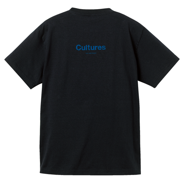 Cultures Logo T-shirt [Black]