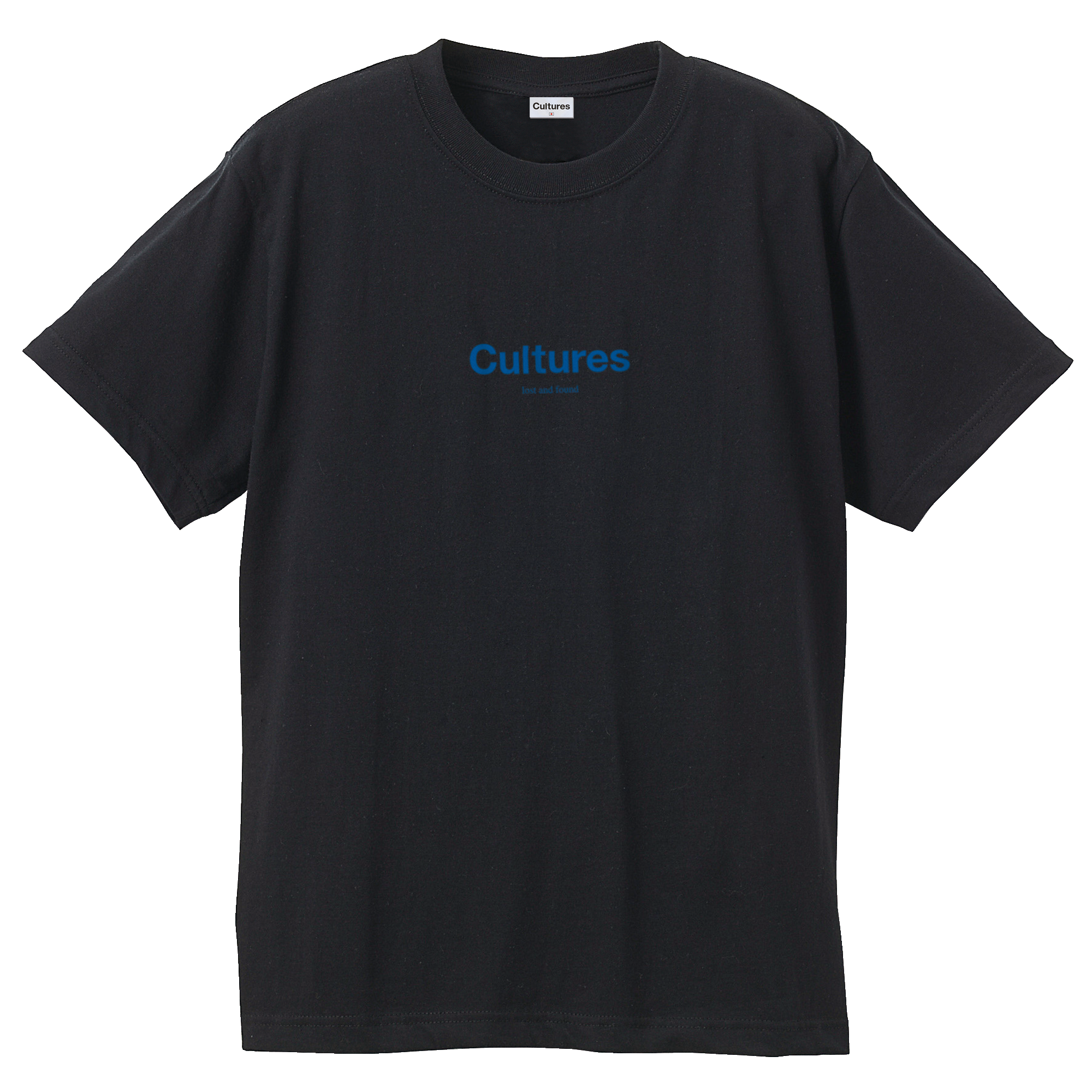 Cultures Logo T-shirt [Black]