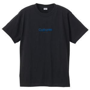 Cultures Logo T-shirt [Black]