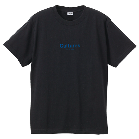 Cultures Logo T-shirt [Black]